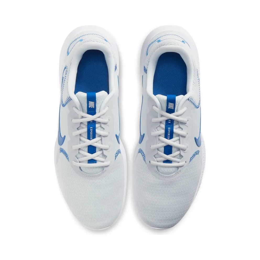 Nike Flex Experience RN 9 Pure Platinum Pure Platinum/White/Game Royal (CD0225-007)