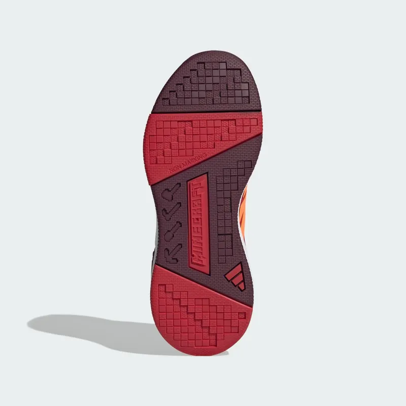 Adidas Pro Minecraft GS “Better Scarlet Lucid Orange” (JR1968)