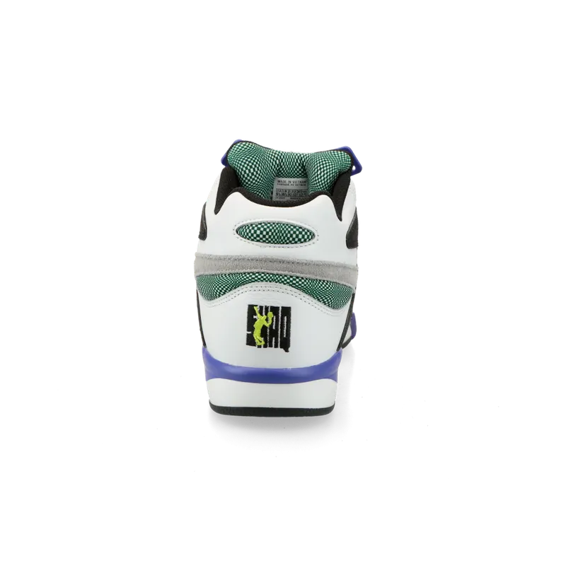 Reebok Shaq Victory Pump Shoes Cloud White / Core Black / Dark Green (H06494)
