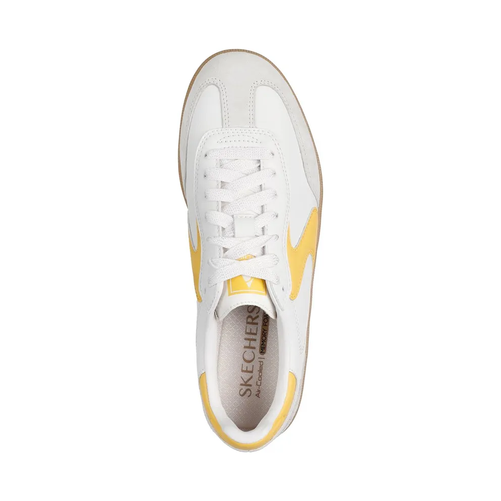 Skechers Hotshot – Kickoff Sneaker White/Yellow