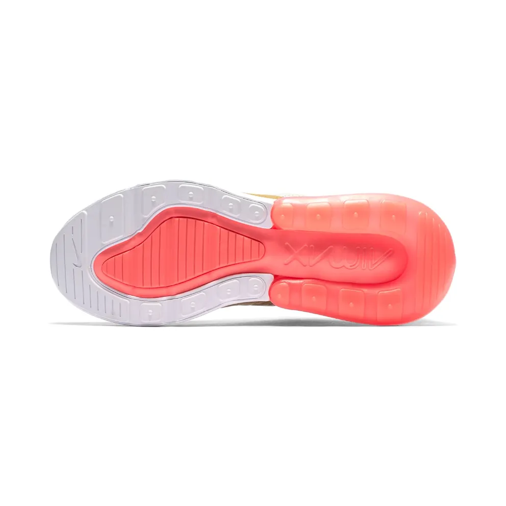 Nike Air Max 270 Flat Gold (W) Flat Gold/Black-Light Bone-White (AH6789-700)