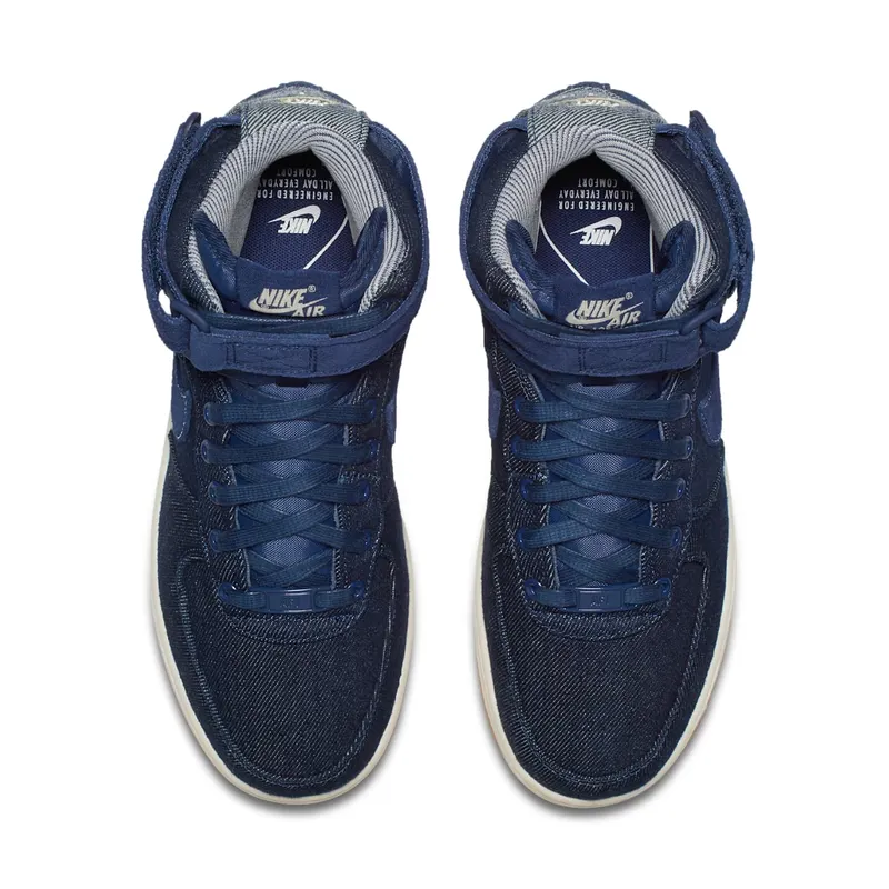 Nike Air Force 1 Hi SE Denim Binary Blue/Muslin-Sail (W)
