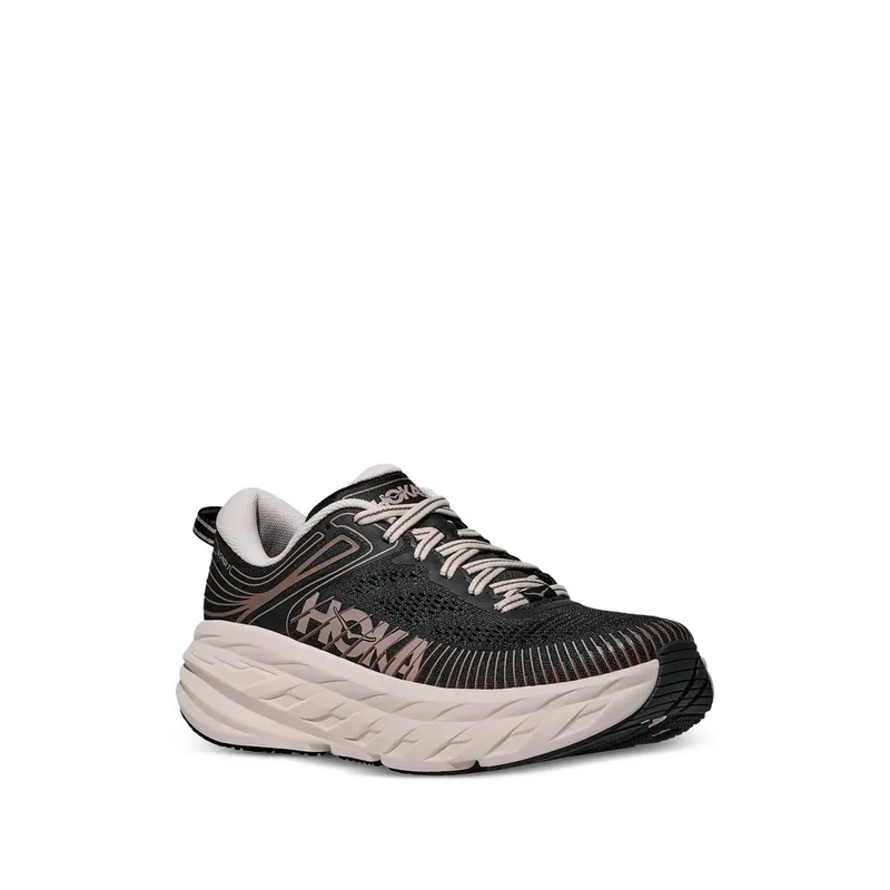 Hoka Bondi 7 Logo-print “Black/Neutrals” (1110519 BCKRS)
