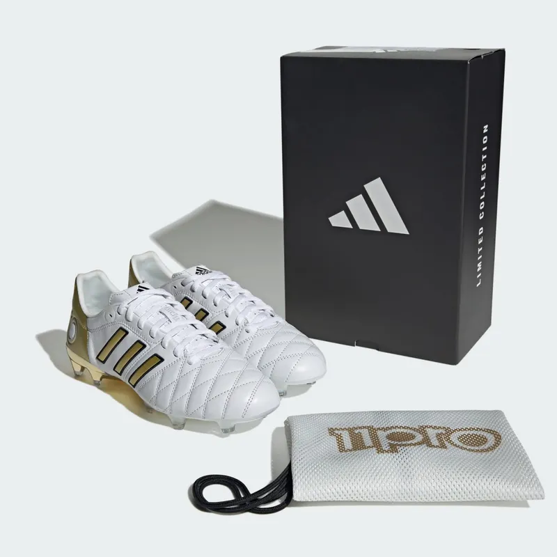 adidas 11Pro FG Toni Kroos Cloud White Core Black Gold Metallic (JH6410)