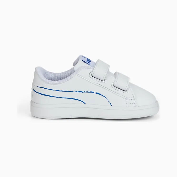 Puma Smash v2 Home School Black/Blue/Green (38620102)