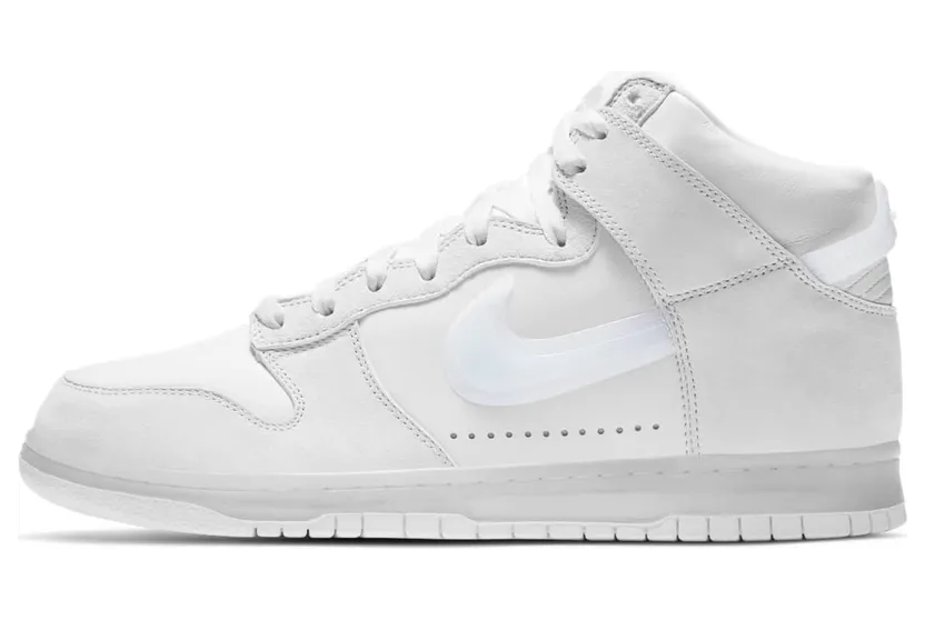 Nike Slam Jam x Dunk High ‘White Platinum’ White/Clear/Pure Platinum (DA1639-100)