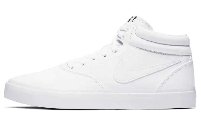 Nike SB Charge Mid Canvas Triple White