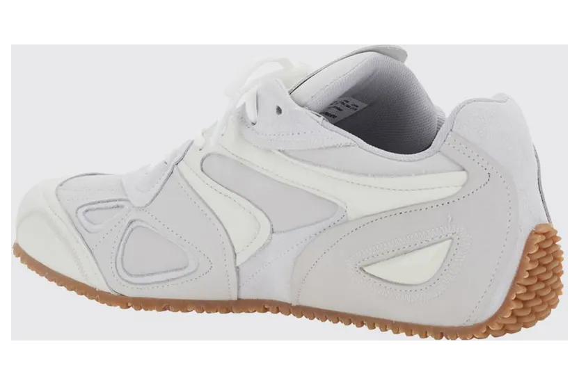 Axel Arigato Slow Runner Two-Tone Leather and Suede Sneakers White (F3924002) (2)