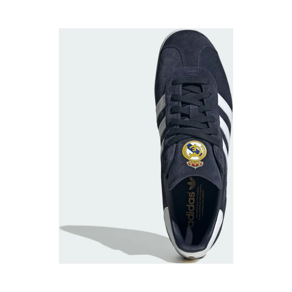 adidas Gazelle Real Madrid Legend Ink / Cloud White / Gold Metallic (IE8502)