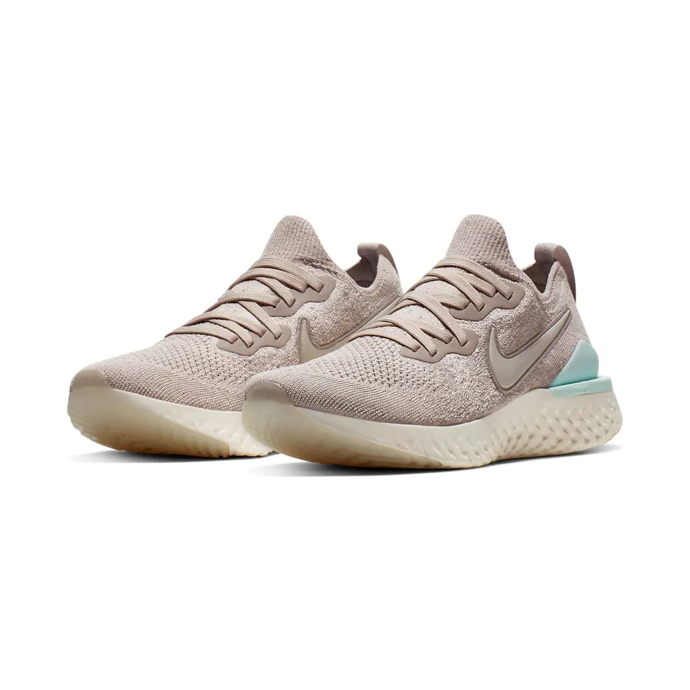 Nike Epic React Flyknit 2 Moon Particle Teal Tint (W) Moon Particle/Teal Tint/Sail (BQ8927-200)