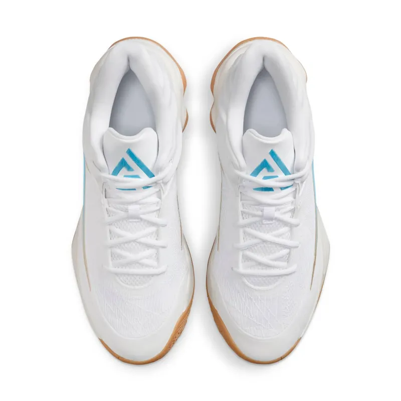 Nike Giannis Immortality 4 White Aquarius Blue (FQ3680-101)
