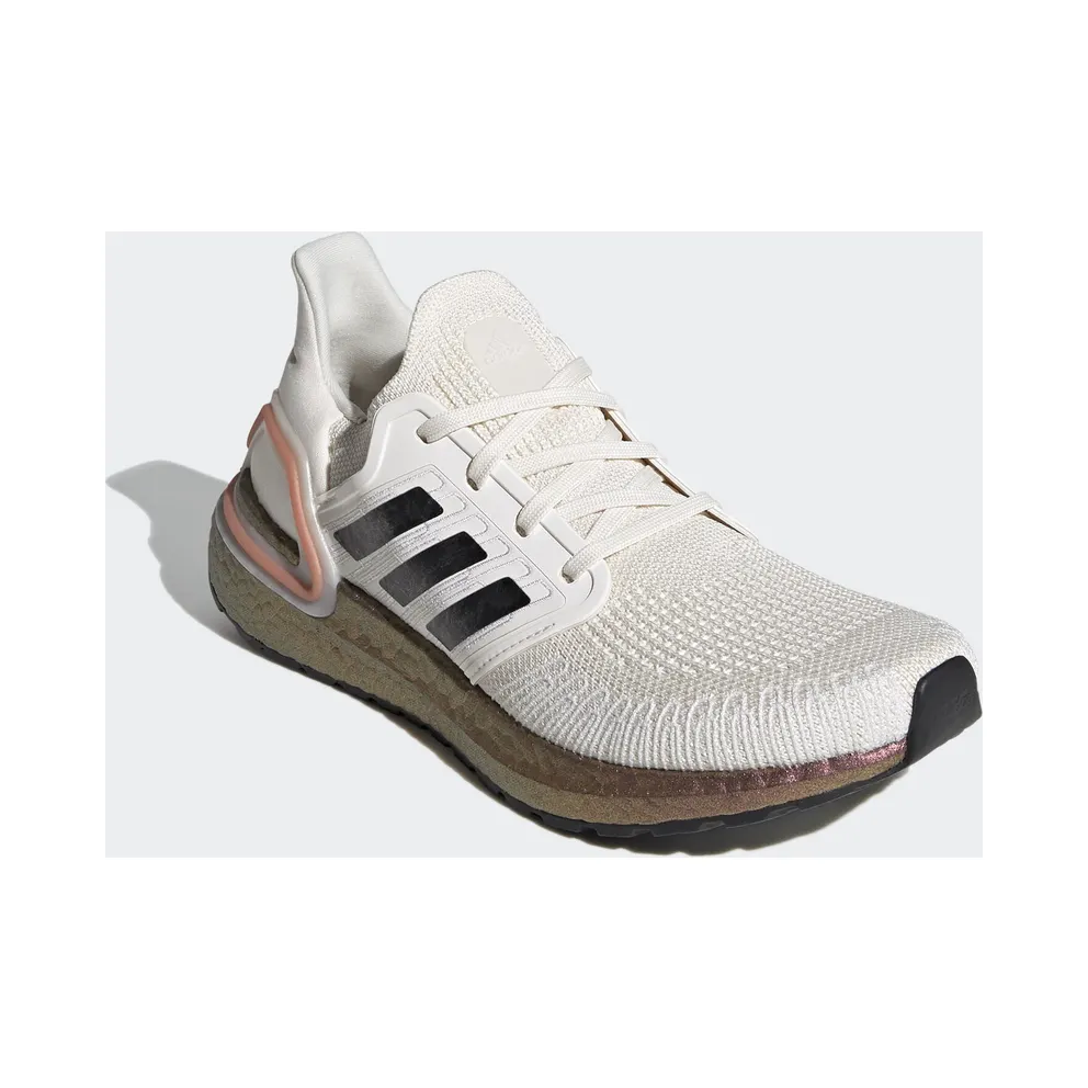adidas Ultrabooost 20 Signal Coral (W) Chalk White/Core Black/Signal Coral (EG0721)
