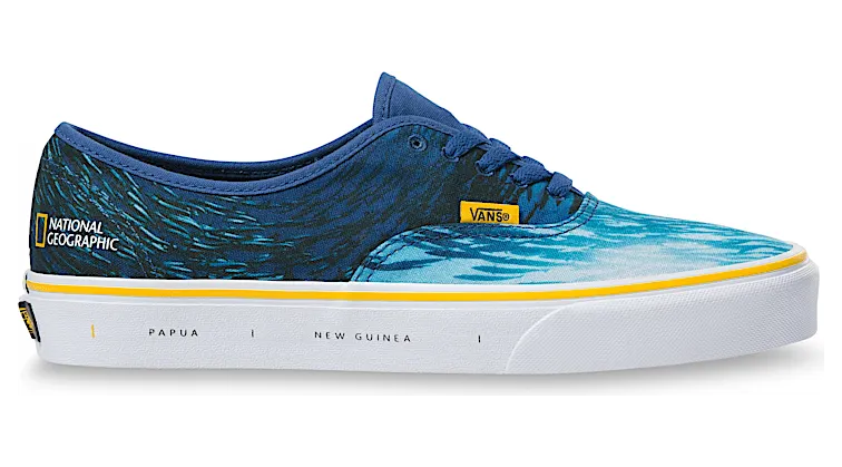 Vans National Geographic x Authentic ‘Ocean’ Ocean/True Blue (VN0A2Z5I002)