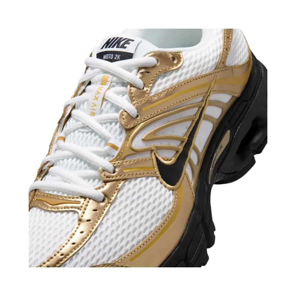 Nike Air Max Moto 2K White Metallic Gold Black (IV2870-100)