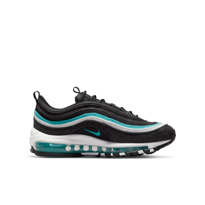 Nike Air Max 97 “Black / Summit White / Sport Turquoise” (DN3275-001)