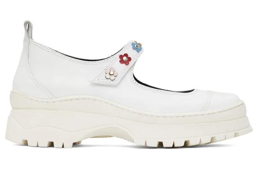 Nicole Saldaña SSENSE Exclusive White Nadia Sneakers (Nadia)