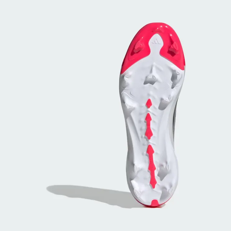 adidas Predator Elite Laceless Firm Ground Football Boots Kids “Lucid Red / Core Black / Cloud White” (JR7855)