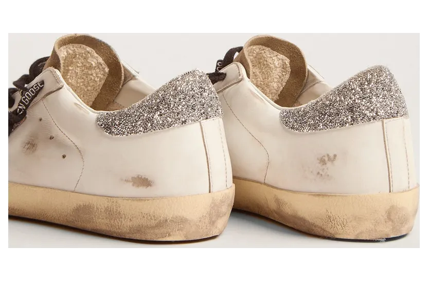 Golden Goose Super-Star With Leopard Print And Swarovski Crystal Star (GWF00101.F002715.81580) (5)