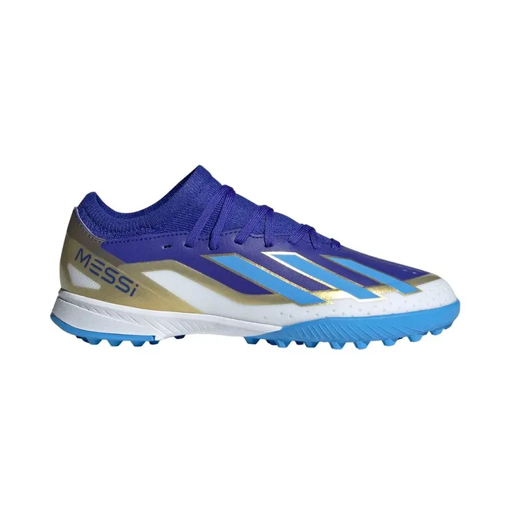 adidas Crazyfast Messi League Turf Lucid Blue Burst Cloud White (ID0716)