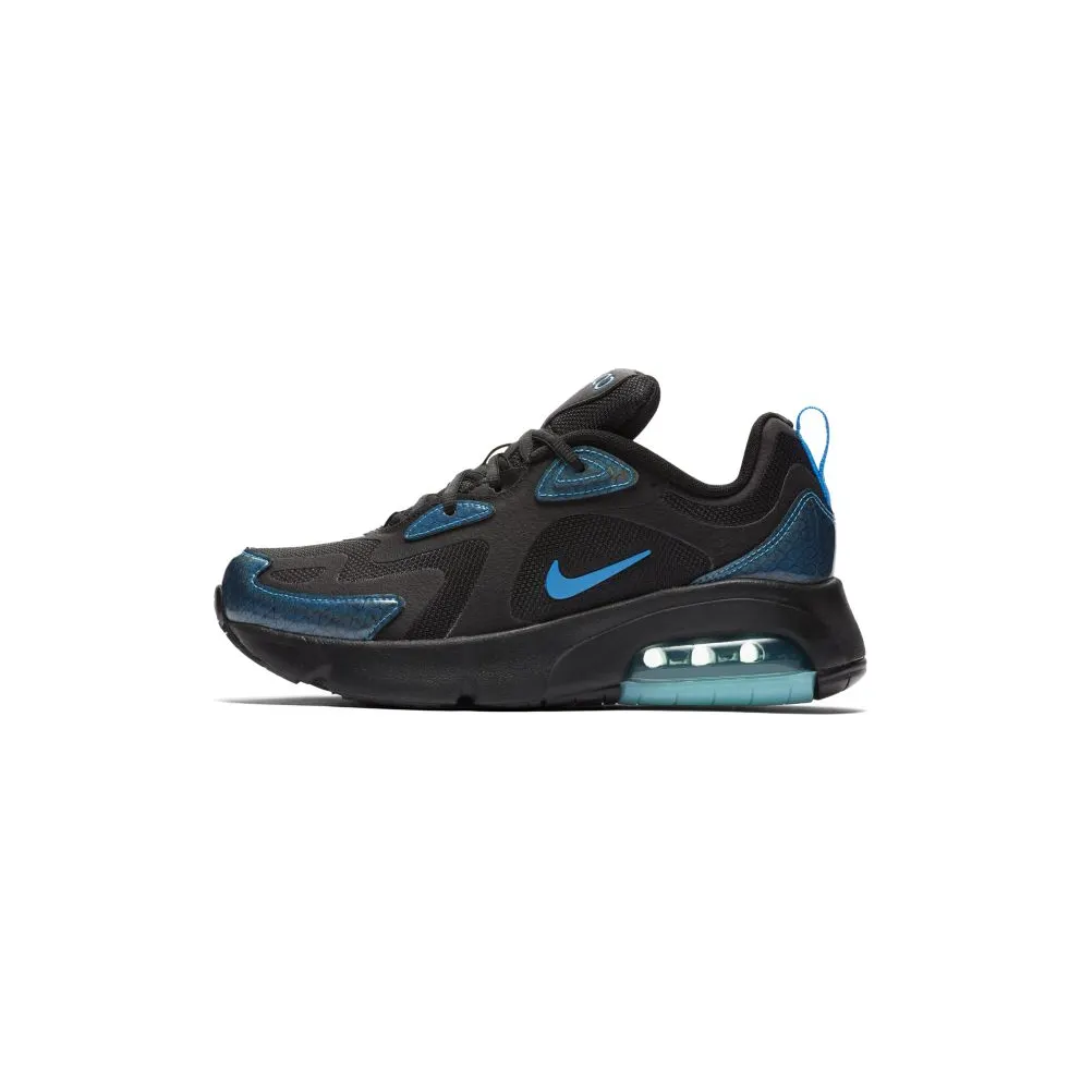 Nike Air Max 200 Black Blue Hero (GS) Black/Aurora/White (CQ4009-001)