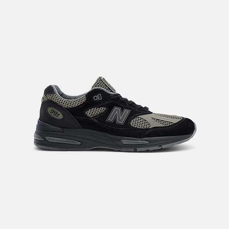 New Balance 991v2 MiUK Stone Island Black (U991SD2)