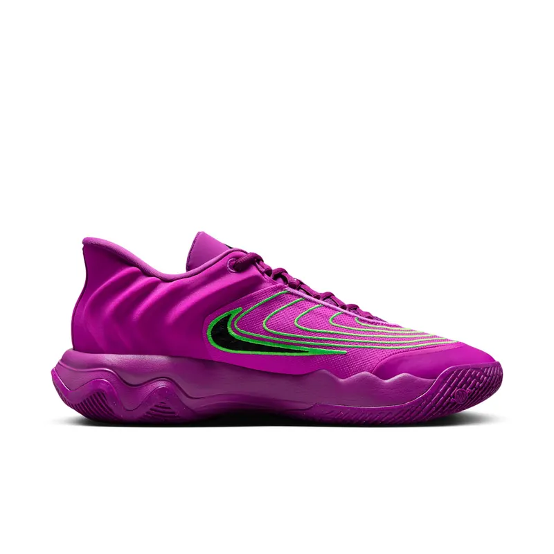 Nike Giannis Immortality 4 Hyper Violet Green Strike Bold Berry Black (FQ3680-501)
