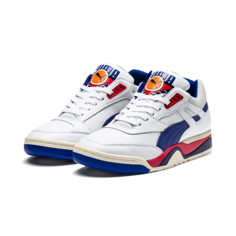 Puma Palace Guard OG White Puma White/Surf The Web/High Risk Red (369587 01)