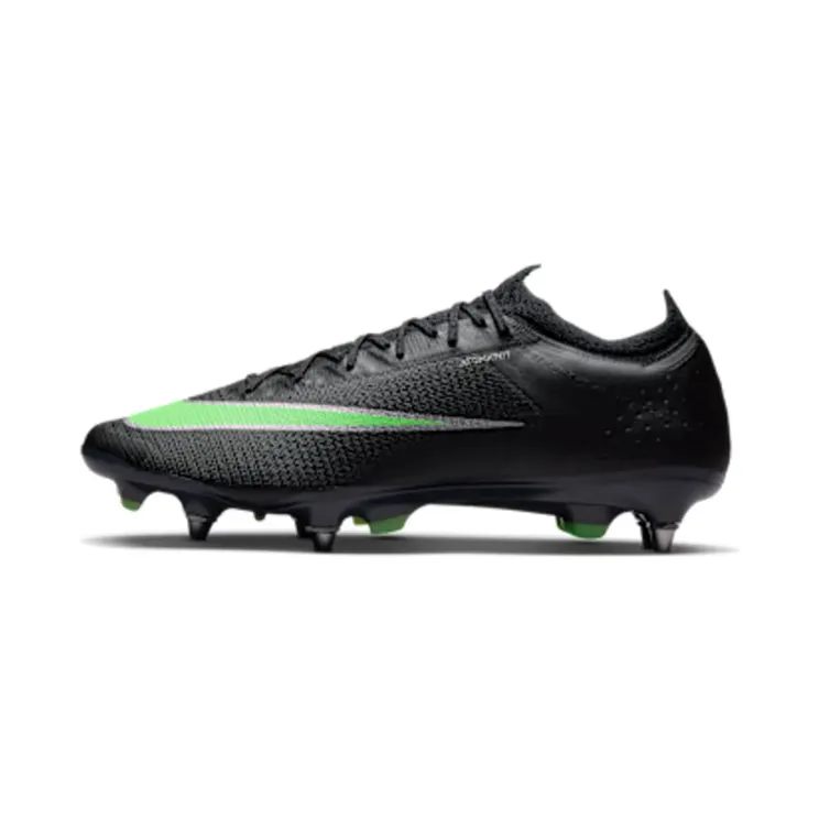 Nike Mercurial Vapor 17 Elite Firm-Ground Low-Top “Black / Illusion Green” (IO4248-001)
