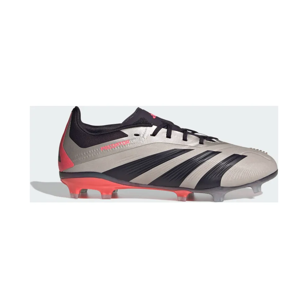adidas Predator Elite FG Platinum Metallic Aurora Black Carbon (IF6361)