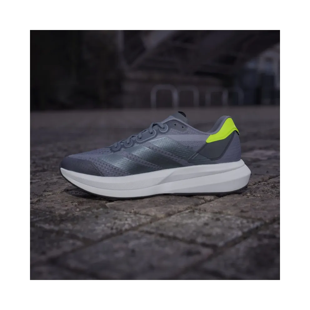 adidas Duramo Speed 2 Grey Iron Metallic Lucid Lemon (JS4411)