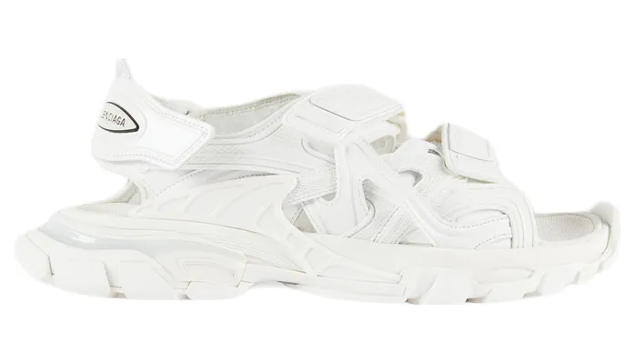 Balenciaga Track Sandal White