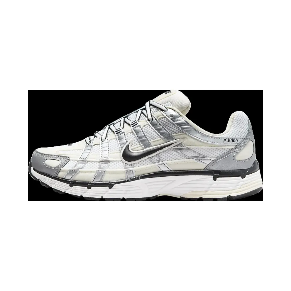 Nike P-6000 Coconut Milk Metallic Silver (W) (FV6603-100)