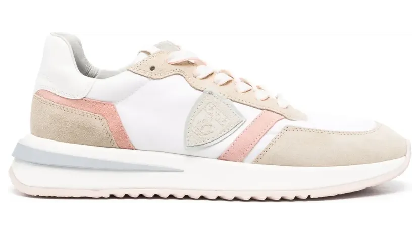 Philippe Model Paris Tropez 2.1 Wildleder-Sneakers – Weiß (TYLDWP07)