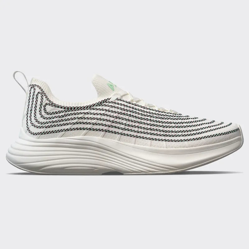 APL TechLoom Zipline “Ivory/Burgundy/Mint” (Men)