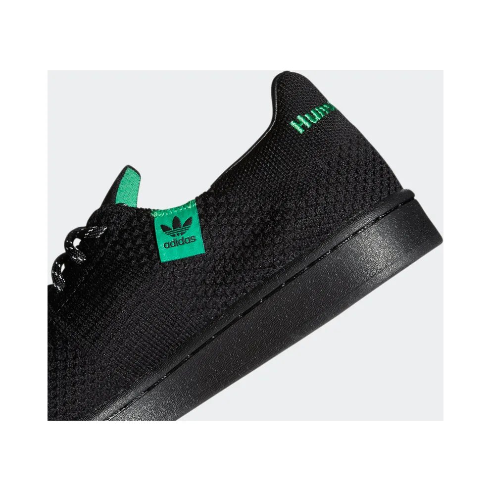 adidas Pharrell Williams Primeknit Superstar Core Black / Core Black / Vivid Green (GX0195)