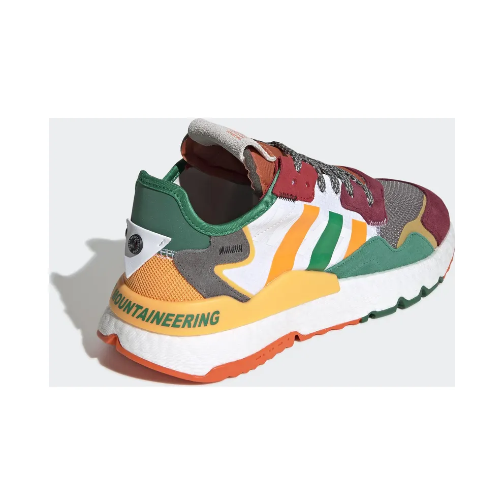 adidas Nite Jogger White Mountaineering White Footwear White/Real Gold/Collegiate Burgundy (EG1687)