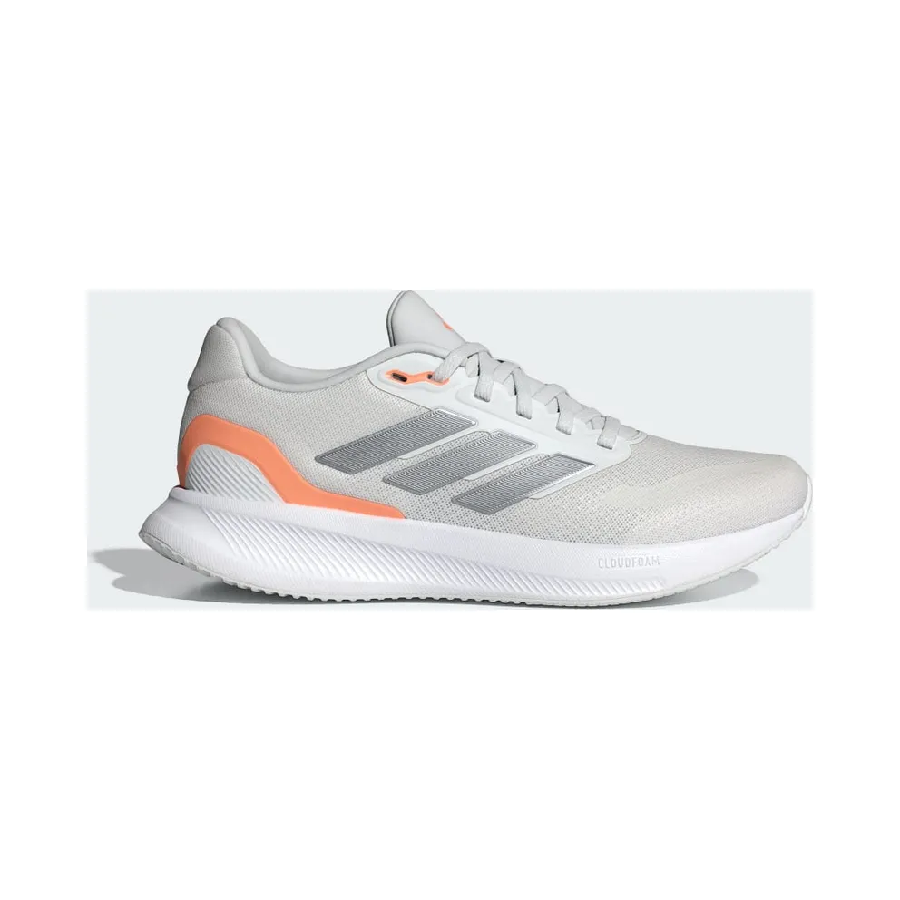 Adidas Runfalcon 5 Running Shoes Crystal White / Iron Metallic / Beam Orange (JQ9401)