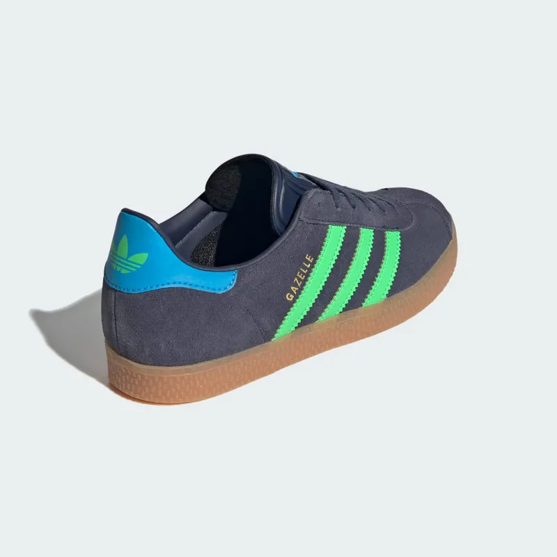 adidas Gazelle Shadow Navy Screaming Green (IH6466)