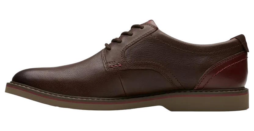 Clarks Radcliff Low “Mahogany Combi Leather” (26179369)