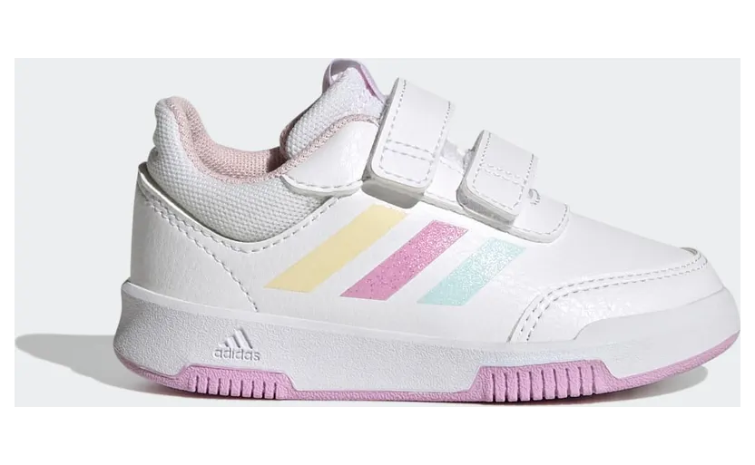 adidas Tensaur met Klittenband Cloud White / Almost Blue / Bliss Lilac (GW6467)