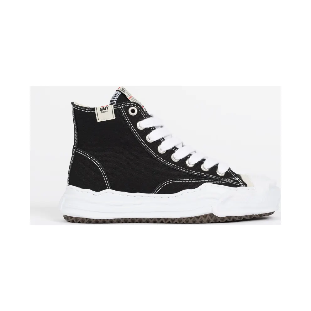 Maison Mihara Yasuhiro Hank 23 OG Sole Canvas High-Top “Black/White” (A05FW701-BLK)