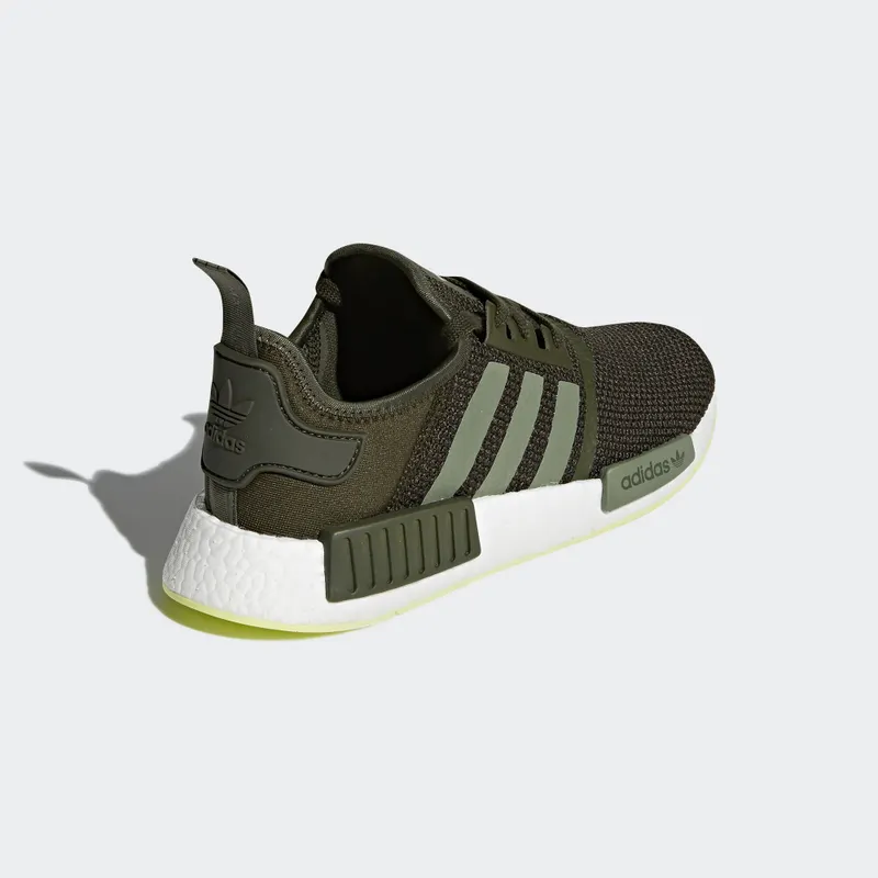 adidas NMD R1 Night Cargo Base Green Night Cargo/Base Green/Semi Frozen Yellow (CQ2414)