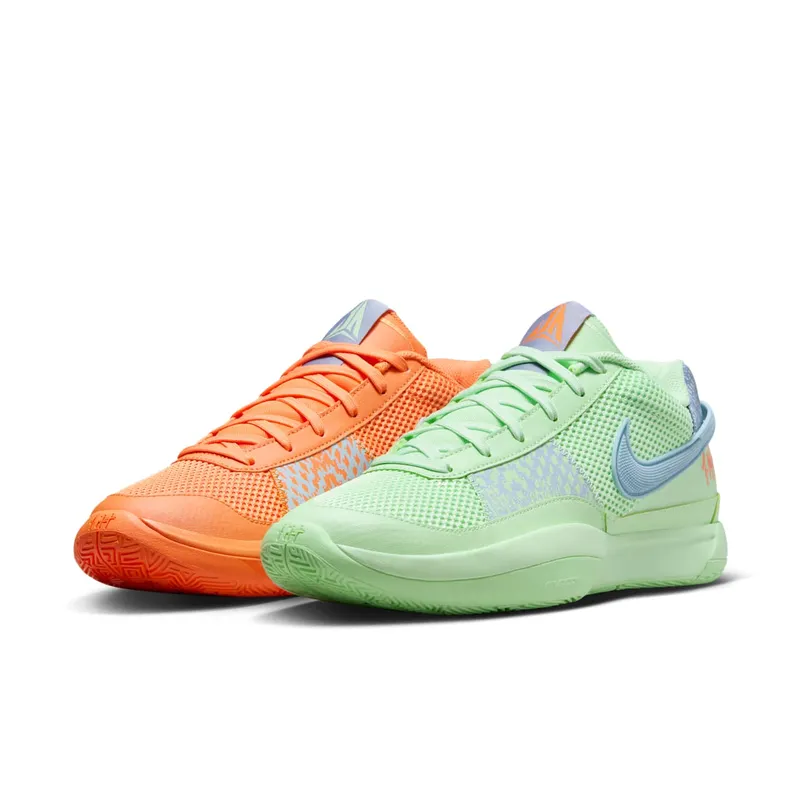 Nike Ja 1 “Bright Mandarin / Vapor Green” (FQ4796-800)