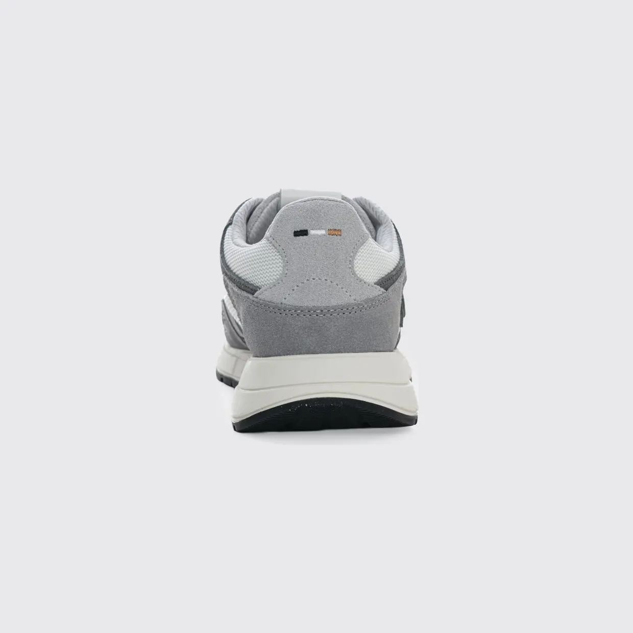 Boss Mesh and Suede Sneakers Grey (50554612061) (2)