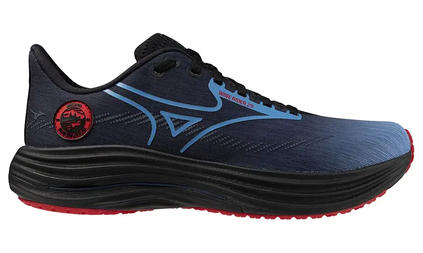 Mizuno Wave Rider Zwart (J1GC2562-01)
