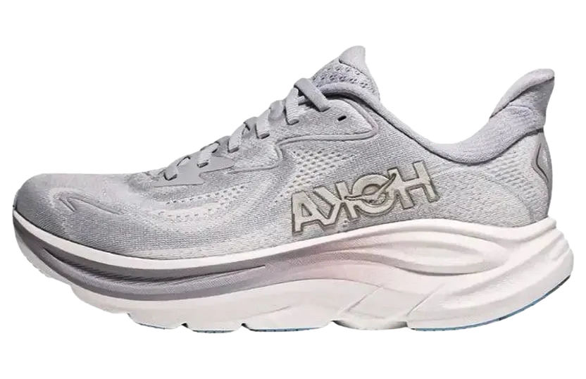 Hoka Clifton 10 Womens “Ash Grey / Foggy Grey” (1162031-AYF)