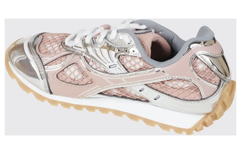 Bottega Veneta Orbit Technical Mesh Sneakers in a Bicolor Design White 1 (755915V2X409038) (2)