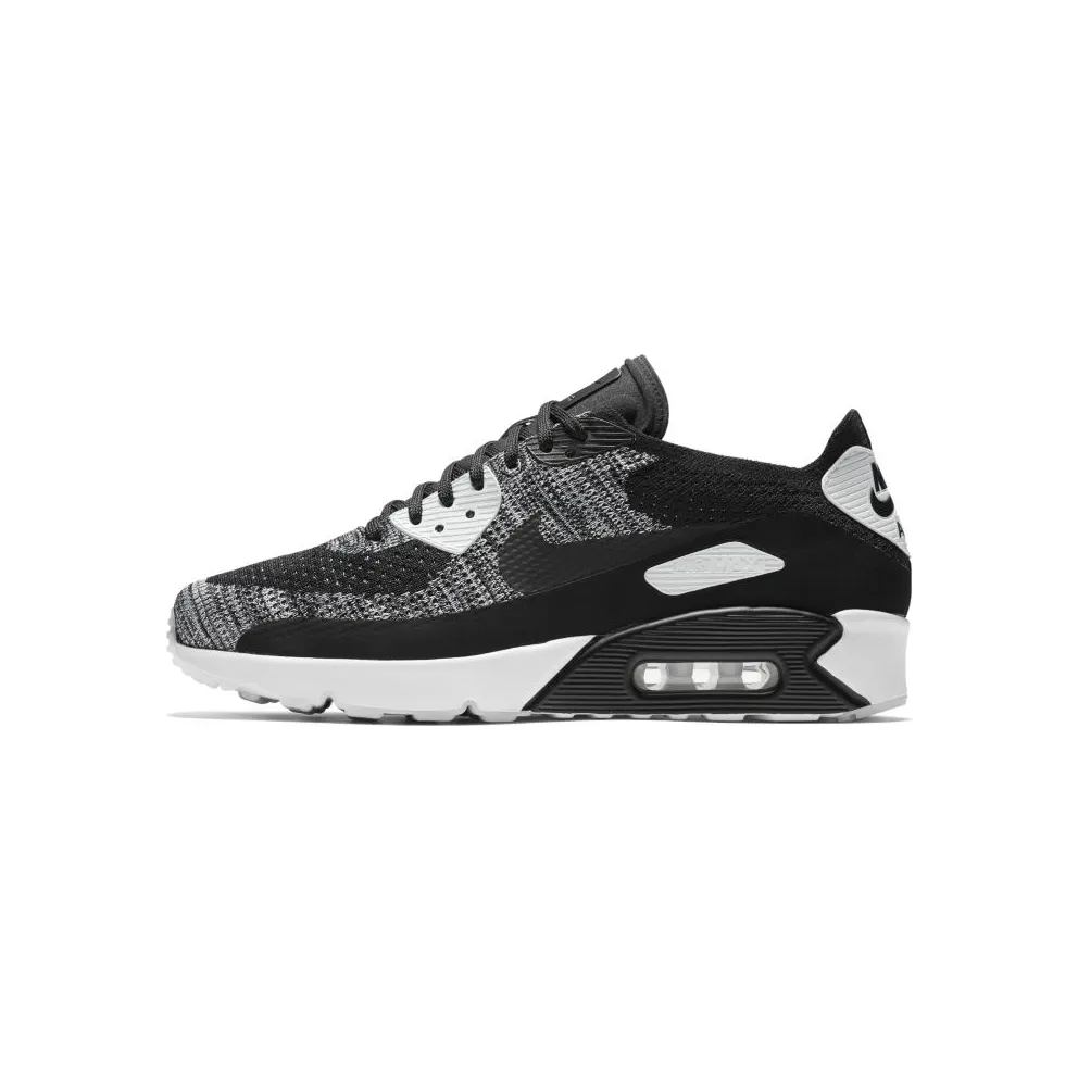 Nike Air Max 90 Ultra Flyknit 2.0 Oreo Black/Black-White (875943-001)
