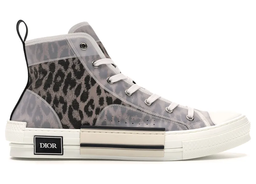 Dior B23 High Top Brown Leopard