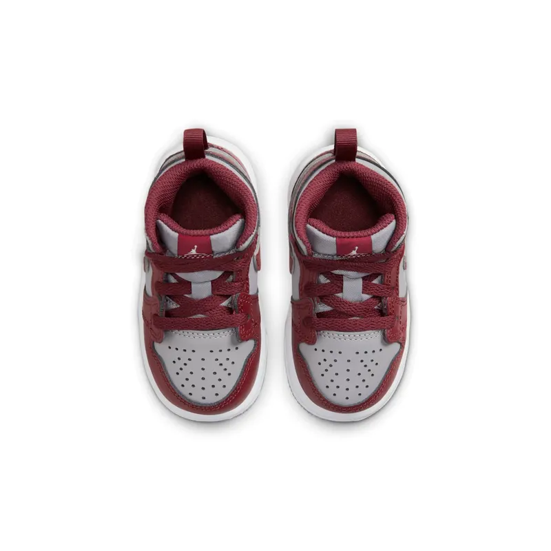 Jordan 1 Mid TD “Cherrywood Red” (DQ8425-615)